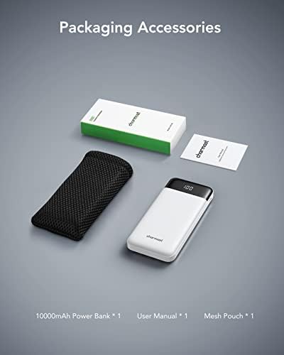 Portable Charger with Built in Cables, Portable Charger with Cords Wires Slim 10000mAh Travel Battery Pack 6 Outputs 3 Inputs 3A Fast Charging Power Bank for Samsung Google Pixel LG Moto iPhone iPad - Image 9