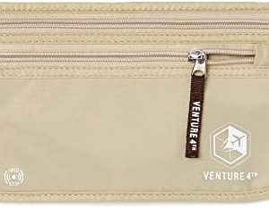 Venture 4th Undercover Money Belts For Travel (Beige)
