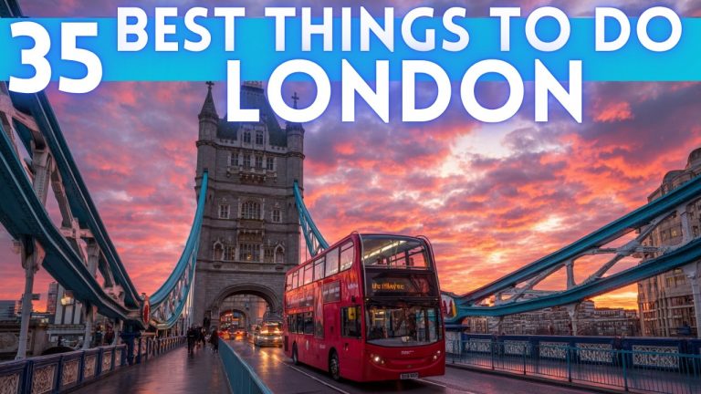 Best Things To Do in London England 2025 4K